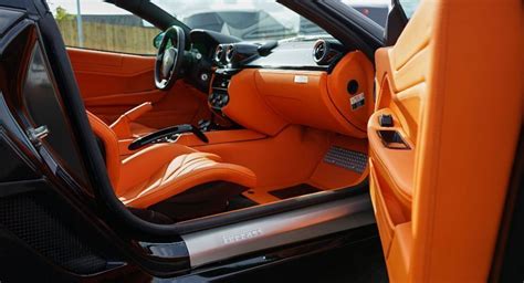 hermes orange car interior|Ferrari Portofino w/ Hermès Orange Interior (w/ startup).